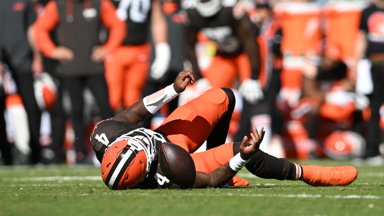 The nightmare continues for Browns quarterback Deshaun Watson