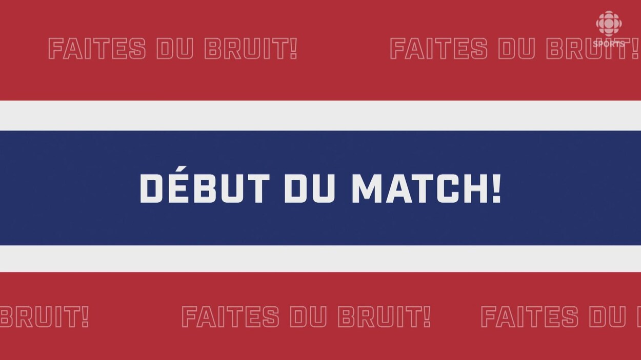 Début du match!