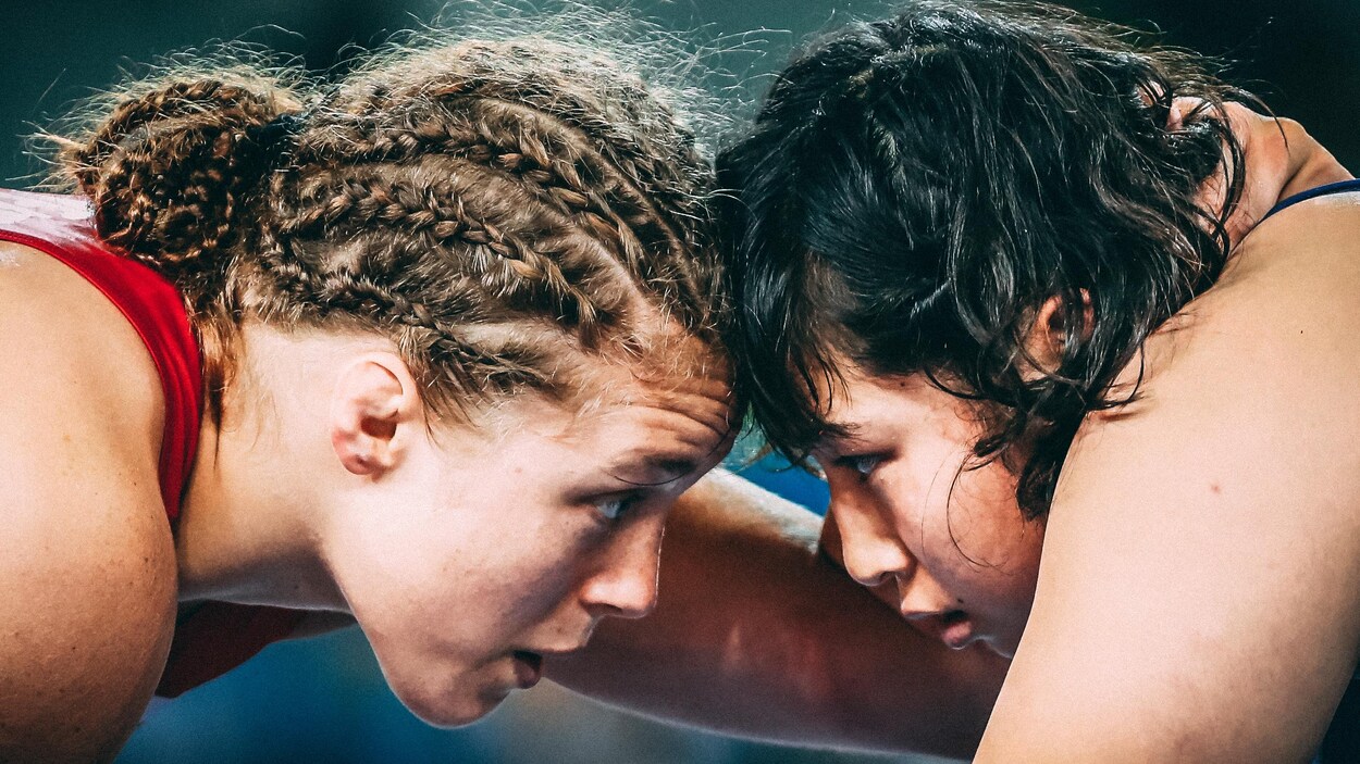 Dori Yeats (gauche) pendant son combat de repêchage contre la Japonaise Sara Dosho, aux Jeux olympiques de Rio Dori Yeats (gauche) pendant son combat de repêchage contre la Japonaise Sara Dosho, aux Jeux olympiques de Rio