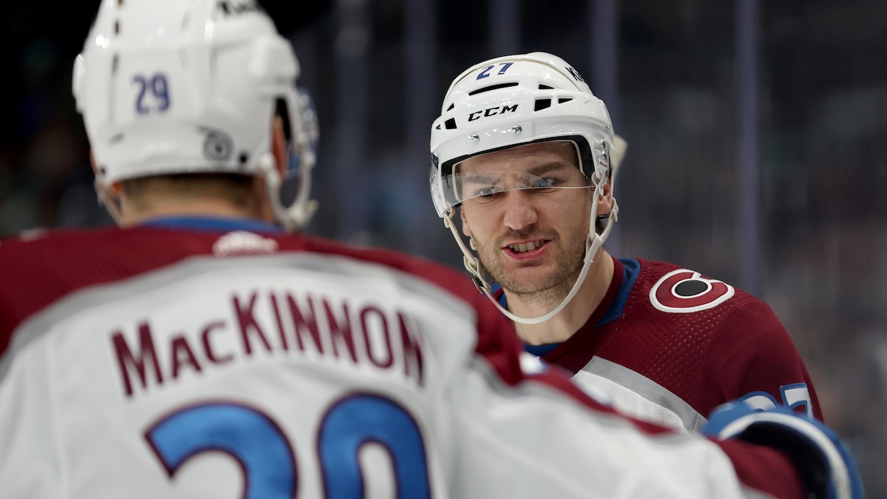 Jonathan Drouin s’est relancé au Colorado avec son vieil ami Nathan