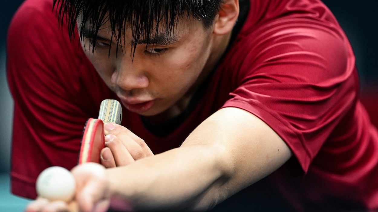 Edward Ly et les espoirs du tennis de table canadien