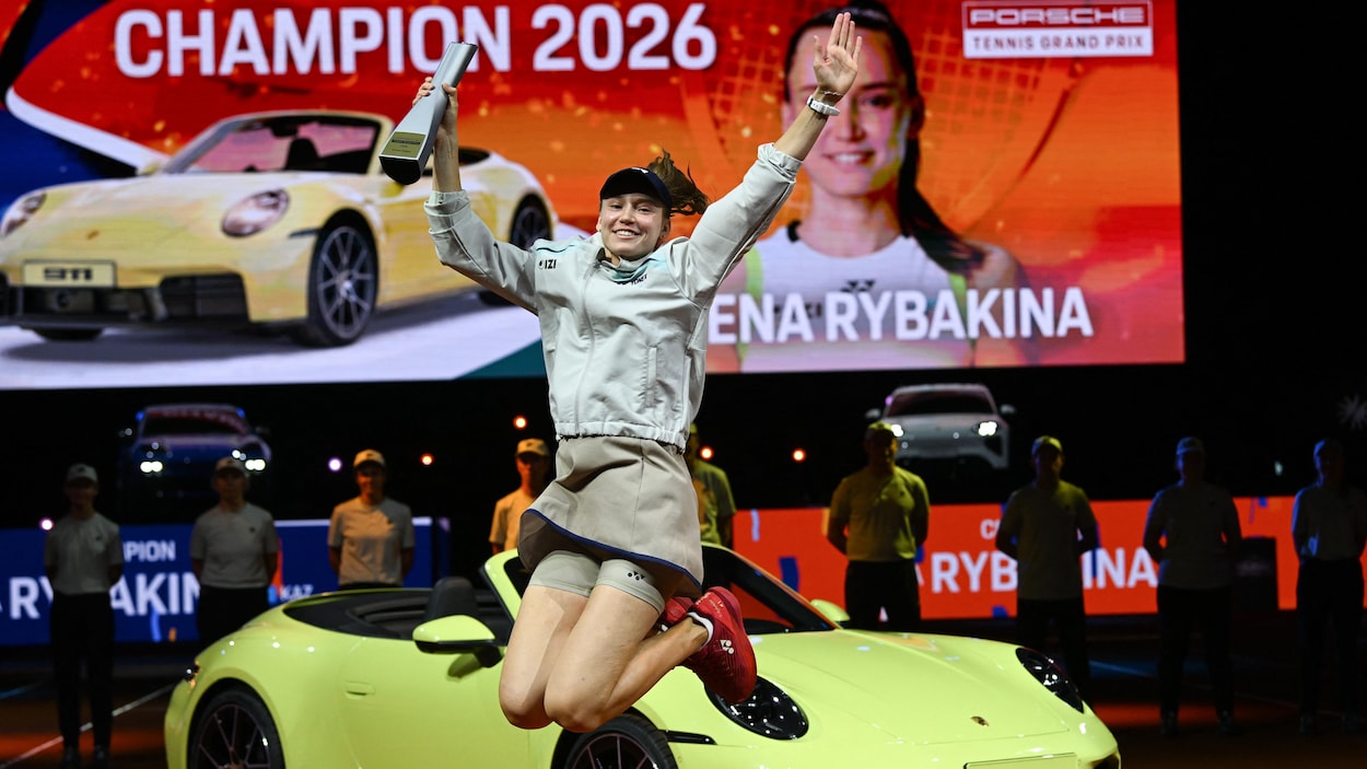 Rybakina gagne à Stuttgart son premier titre depuis l’Australie