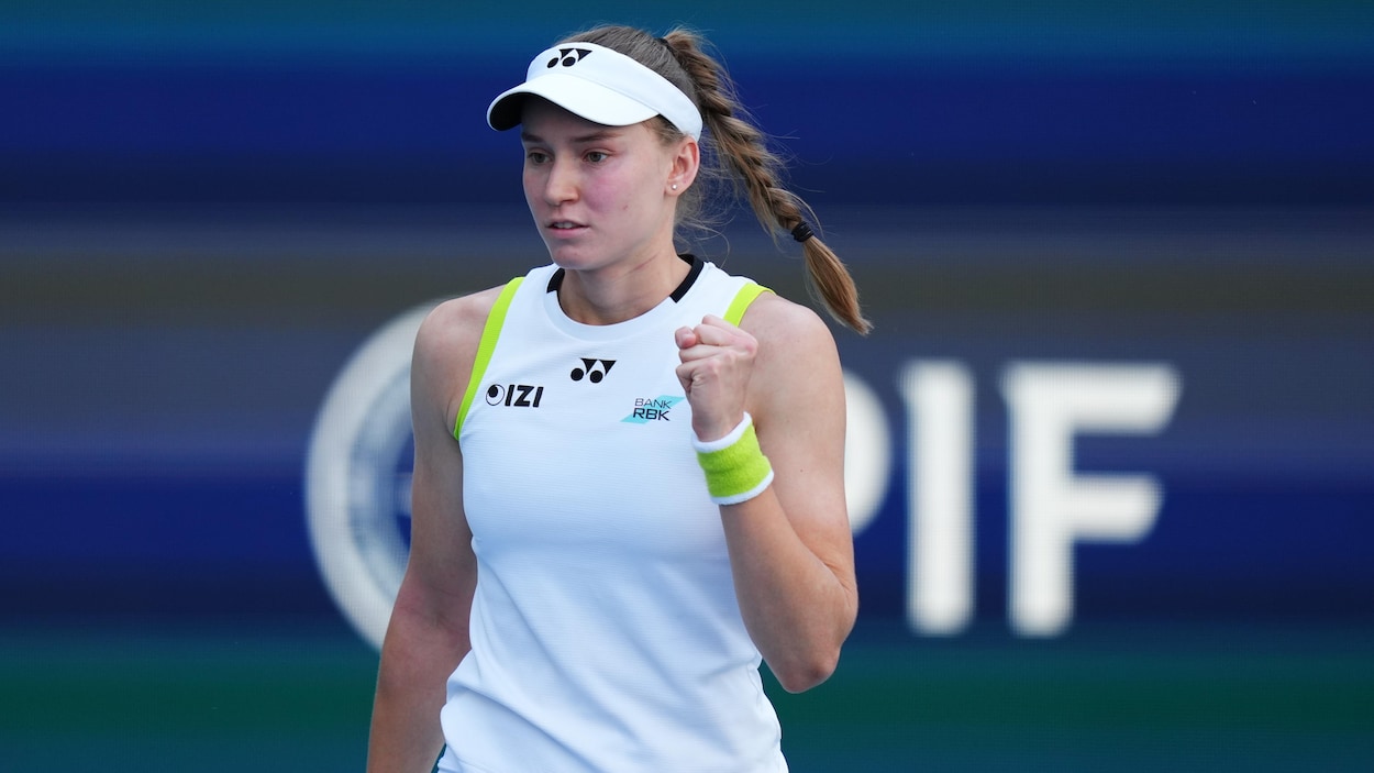 Rybakina et Sabalenka atteignent le carré d’as au tournoi de Miami