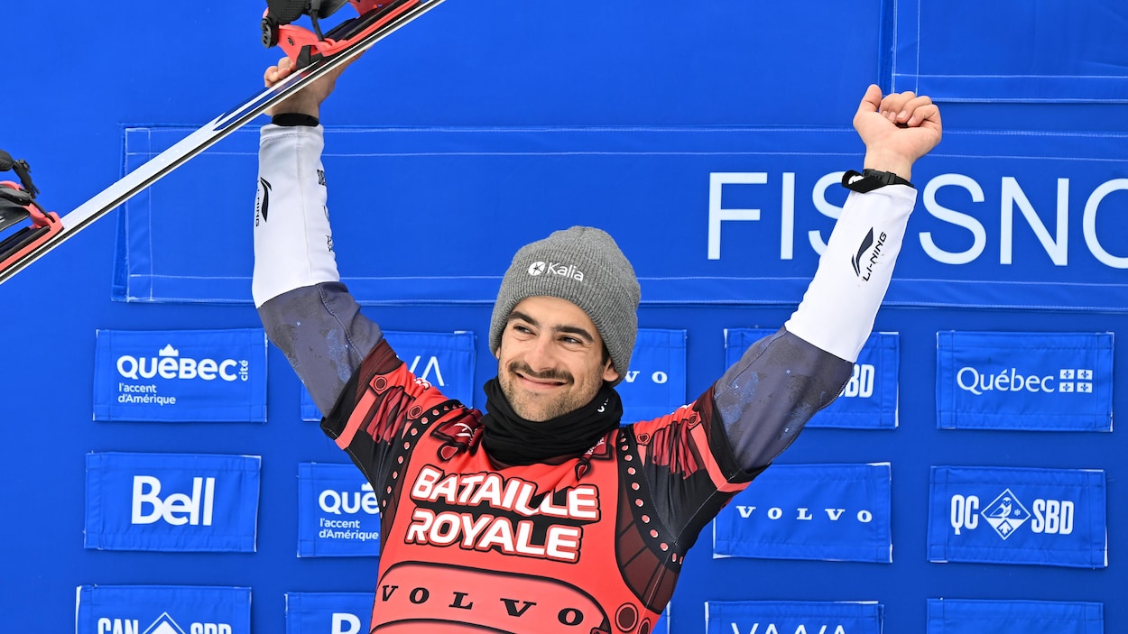 Grondin 2e par trois centièmes au Mont-Sainte-Anne