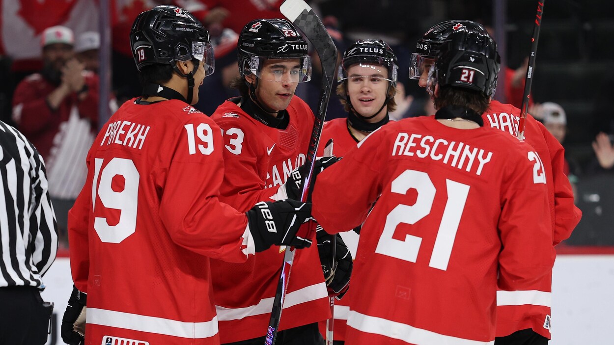 Le Canada décroche le bronze au mondial junior