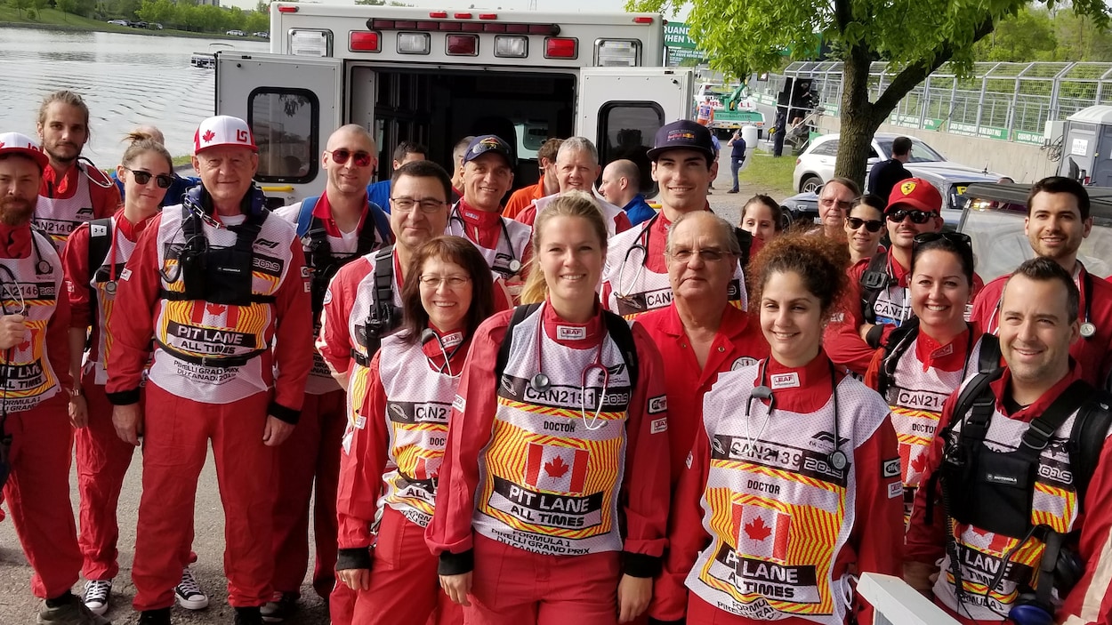 L'équipe médicale du Grand Prix du Canada