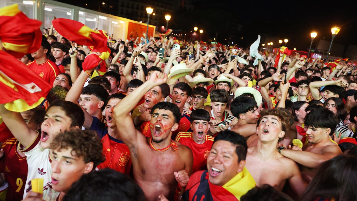 « Viva España » : Madrid exulte après le triomphe de l’Espagne au Mondial