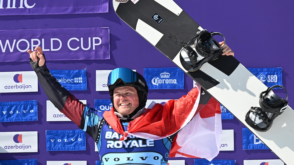 En l’absence d’Éliot Grondin, Evan Bichon prend le 3e rang au Mont-Sainte-Anne