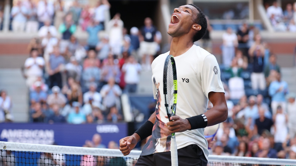 Félix Auger-Aliassime en demi-finales à New York