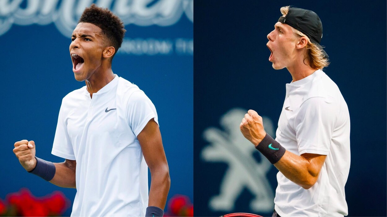 Félix Auger-Aliassime et Denis Shapovalov