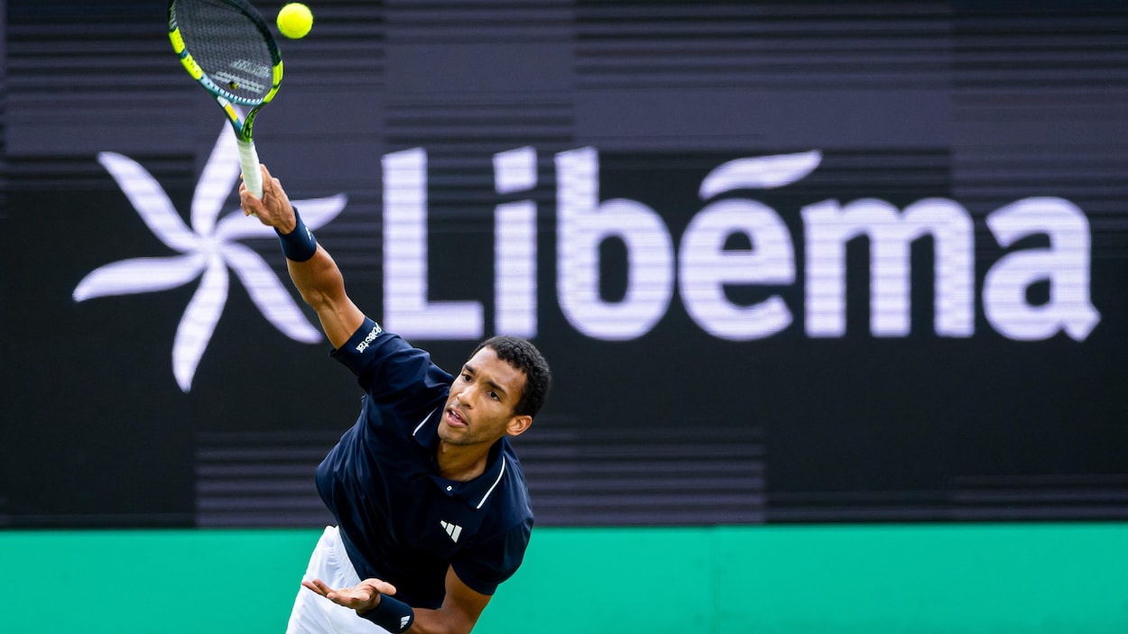 Félix Auger-Aliassime, favori à Bois-le-Duc, s’incline en quart de finale