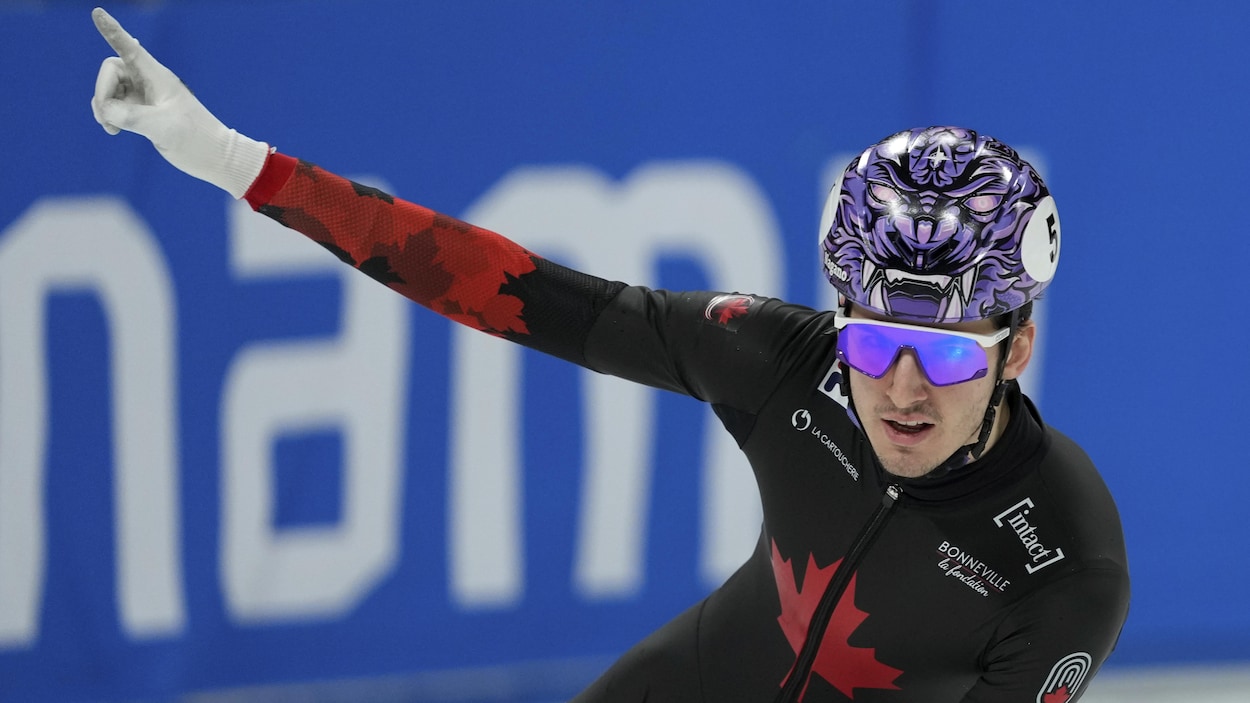 Félix Roussel et Florence Brunelle couronnés champions canadiens sur courte piste