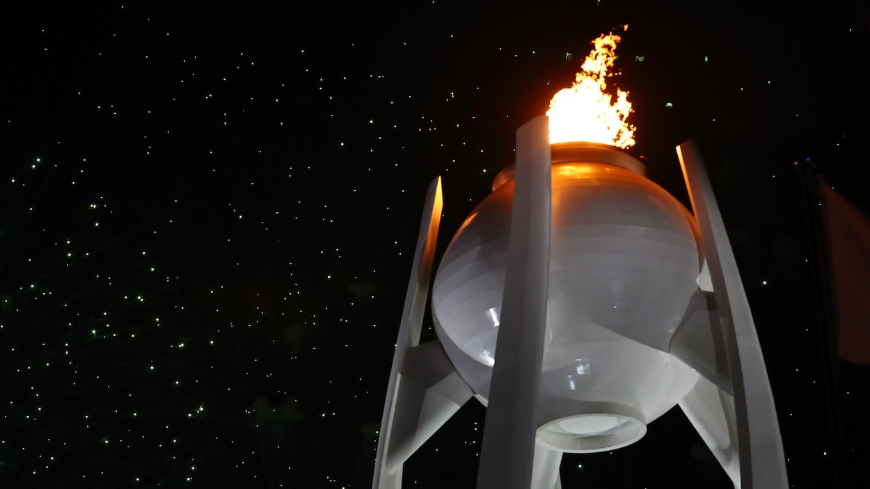 La flamme olympique La flamme olympique