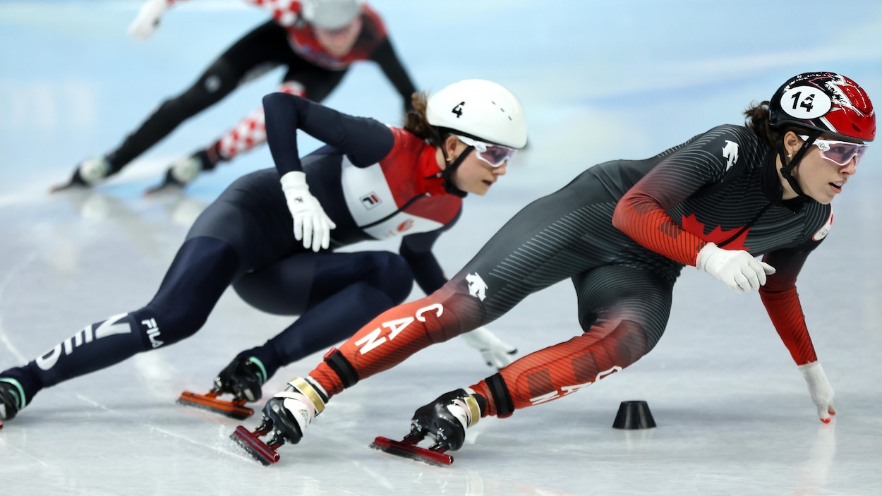 Les Canadiennes remportent le relais à Vancouver, Maxime Laoun en argent au 500 m