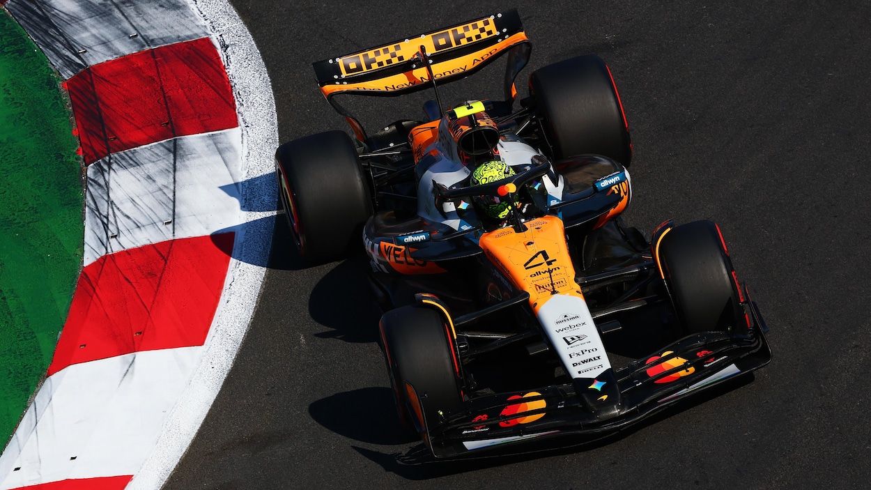 Lando Norris partira en pole position au Grand Prix du Mexique