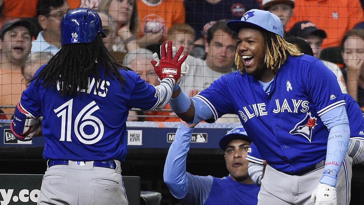 Freddy Galvis et Vladimir Guerrero fils