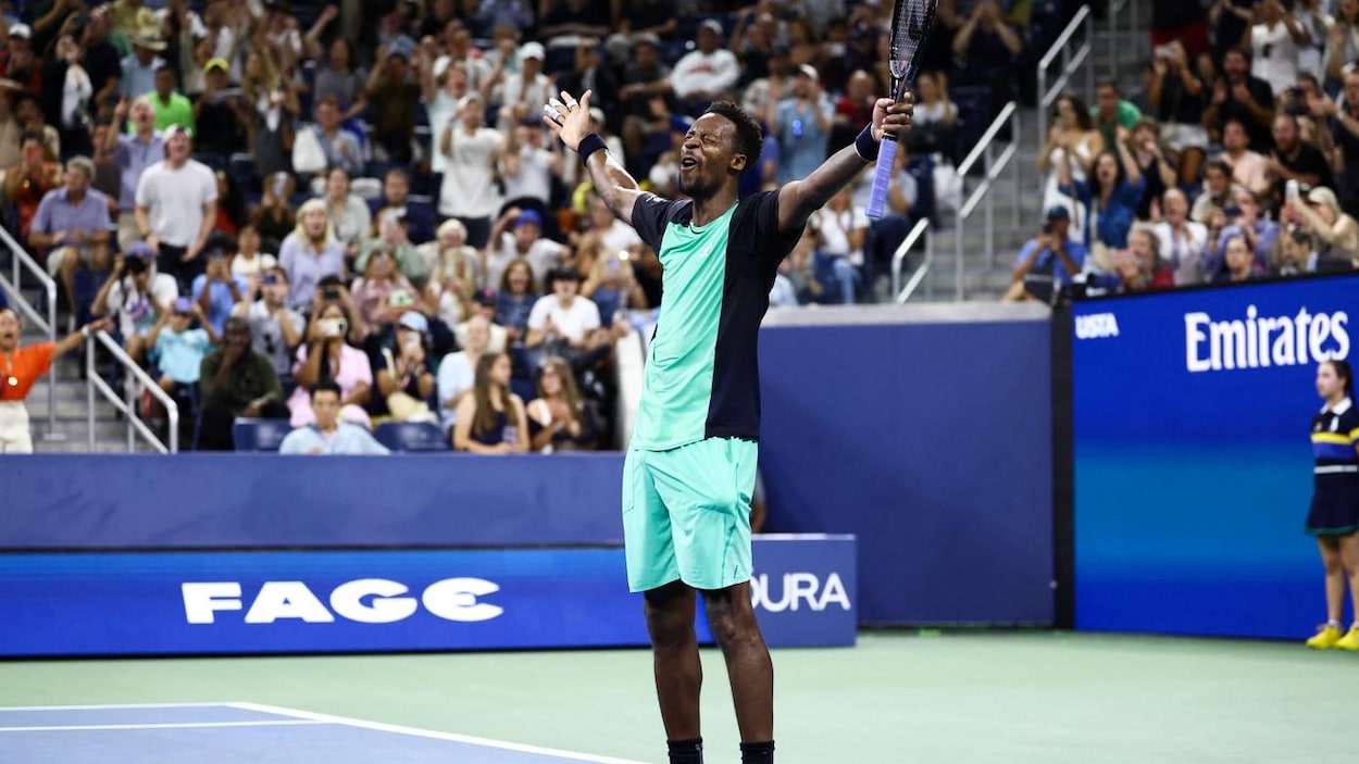 Gaël Monfils s’offre une victoire à Flushing Meadows pour son 40e anniversaire