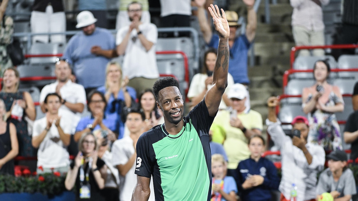 Gaël Monfils dit adieu à Montréal