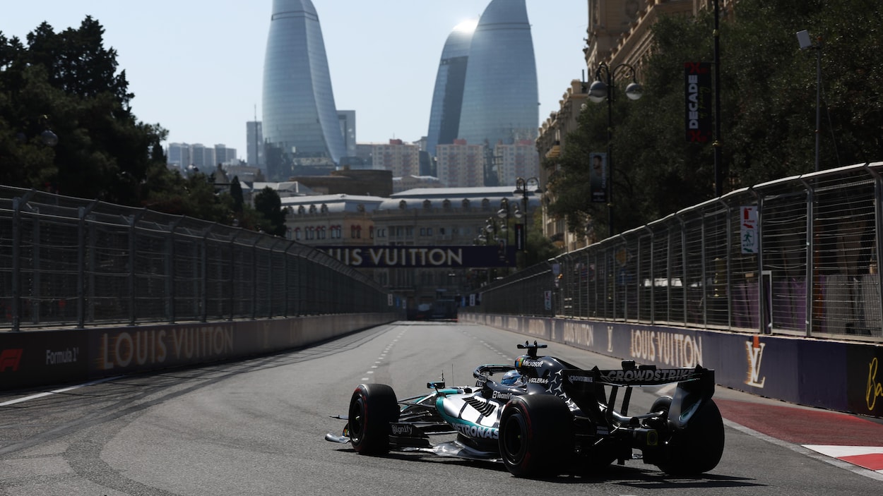 F1 : George Russell décroche la position de tête au Grand Prix d’Azerbaïdjan