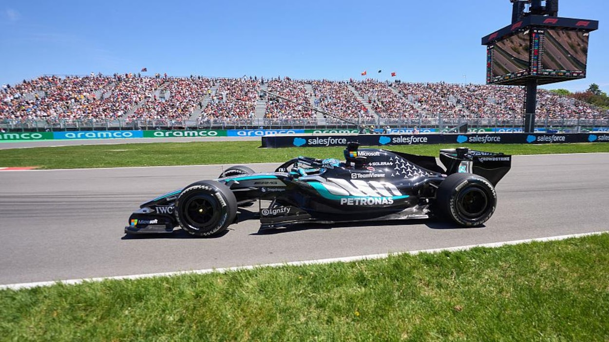 George Russell en pole pour la course sprint du Grand Prix du Canada