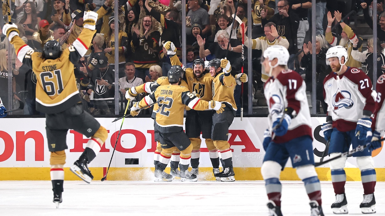 Les Golden Knights à une victoire de la finale de la Coupe Stanley
