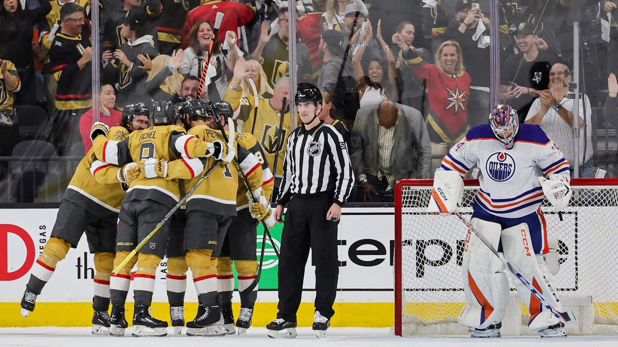 Séries LNH Oilers c. Golden Knights (match 1) Sports RadioCanada