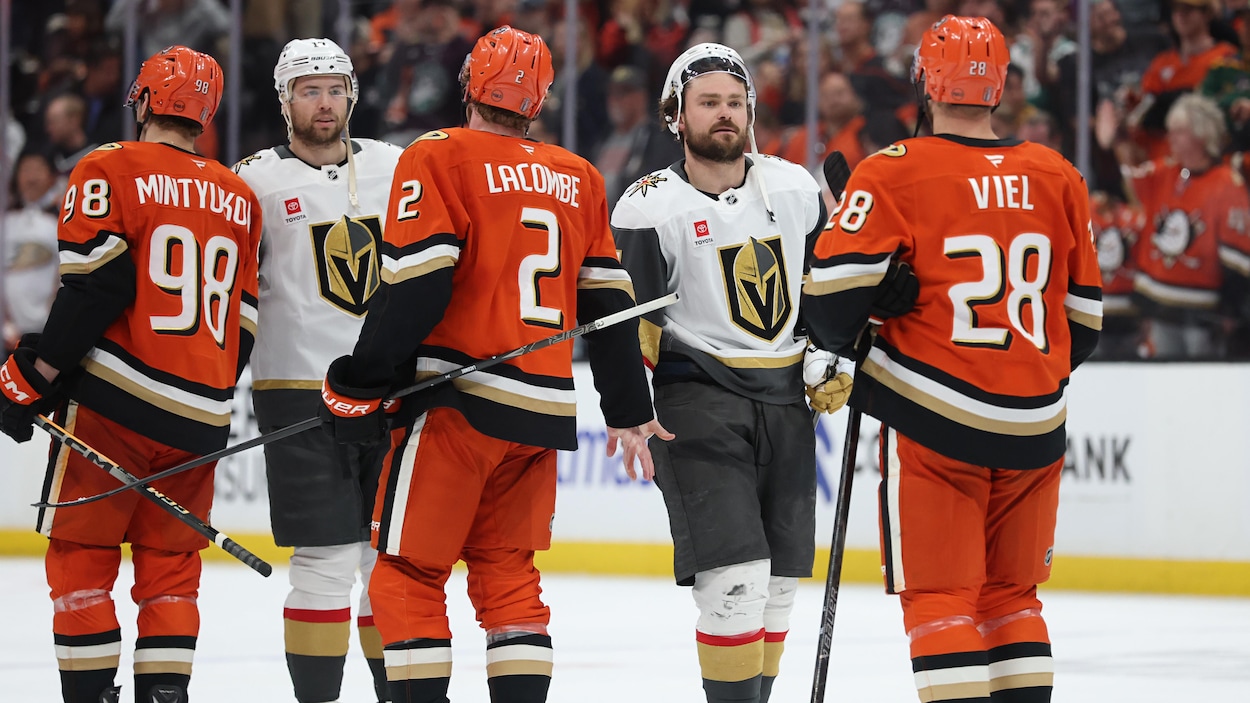 Les Golden Knights éliminent les Ducks en six matchs