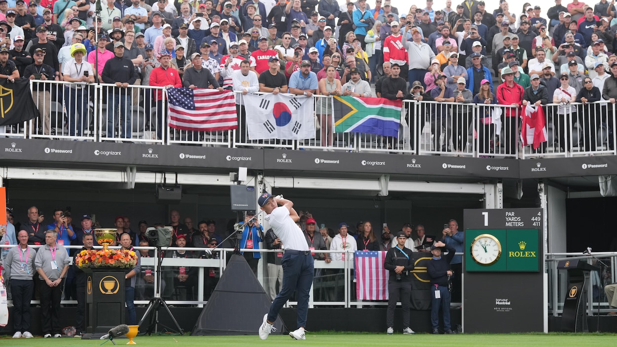 Coupe des présidents de la PGA : trois fois moins de touristes hors Québec que prévu
