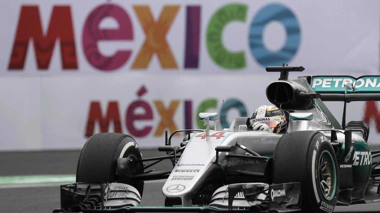 Lewis Hamilton au Grand Prix du Mexique en 2016