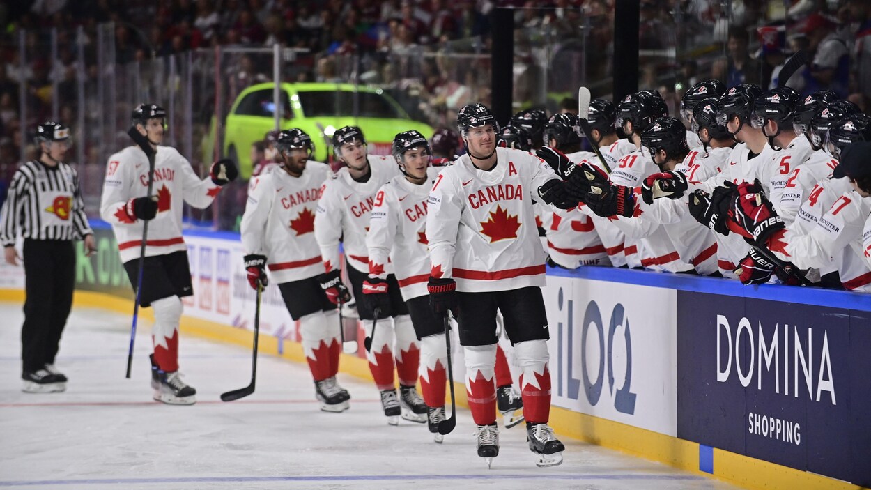 Mondial de hockey Lettonie c. Canada Sports RadioCanada