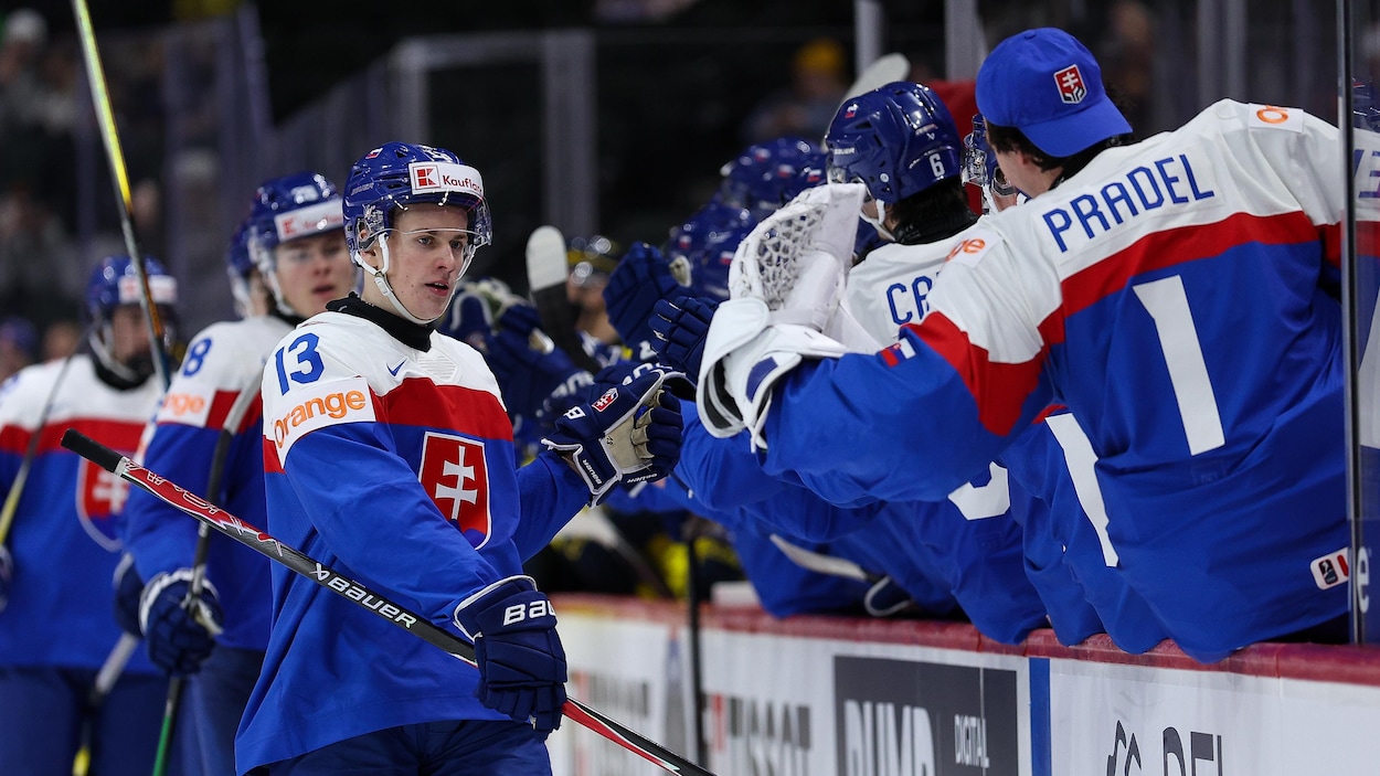 Mondial junior : une première victoire pour la Slovaquie