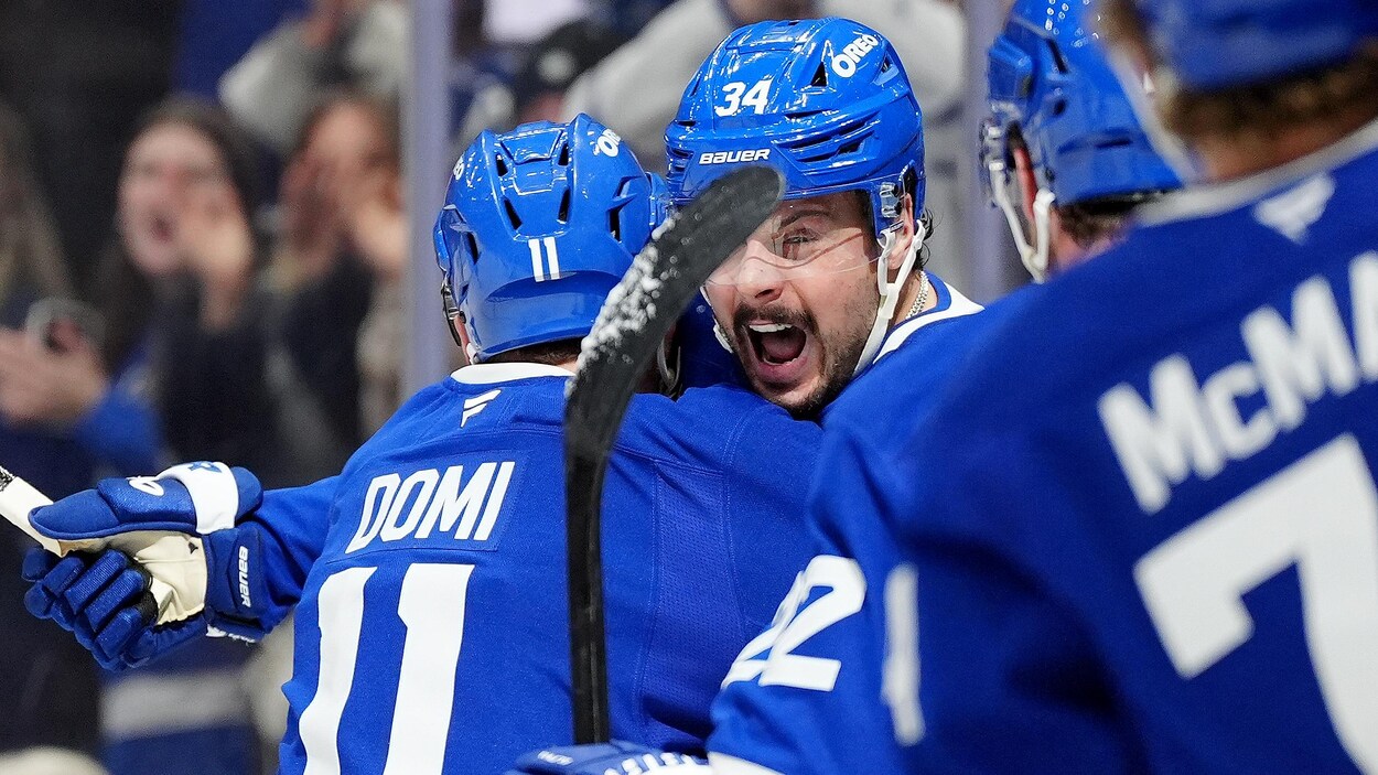 Les Maple Leafs remportent un festival offensif contre les Sénateurs