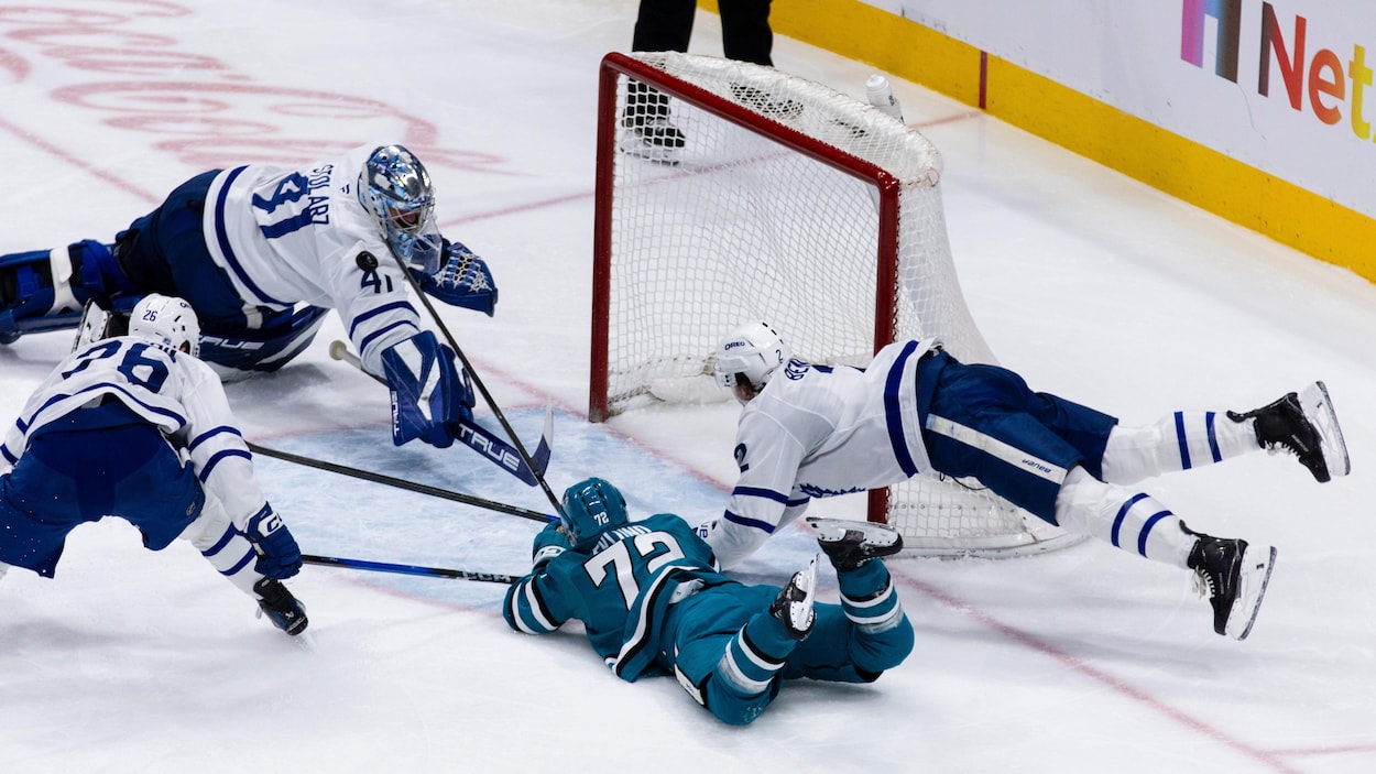 Les Sharks éliminent les Maple Leafs du portrait des séries