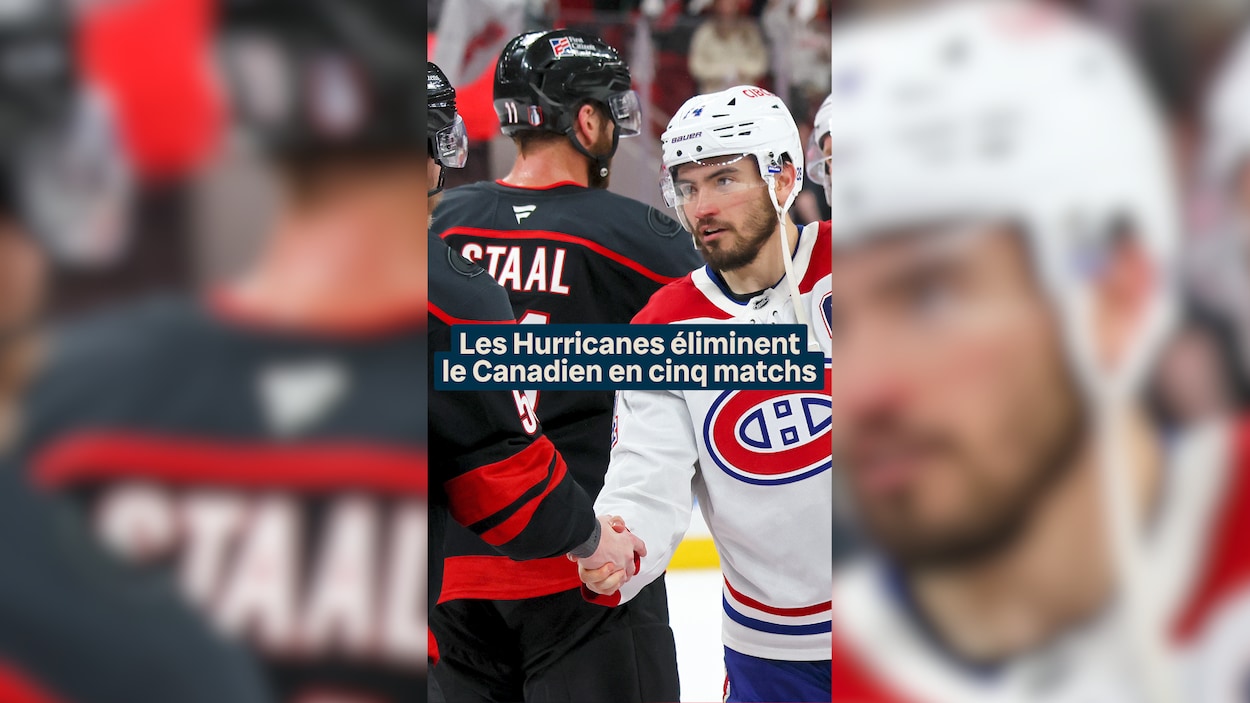 Les Hurricanes éliminent le Canadien en cinq matchs