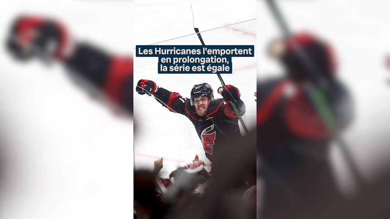 Les Hurricanes l'emportent, la série est égale