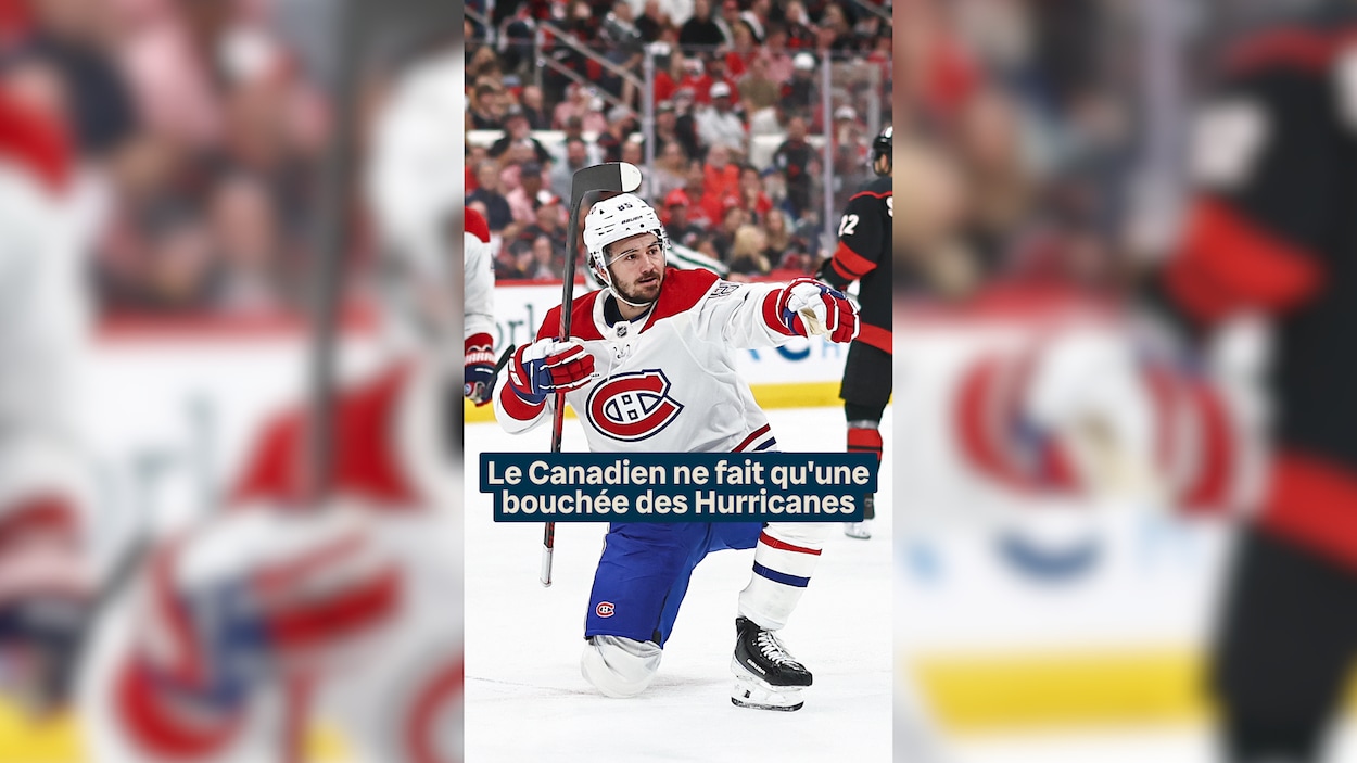 Le Canadien ne fait qu'une bouchée des Hurricanes