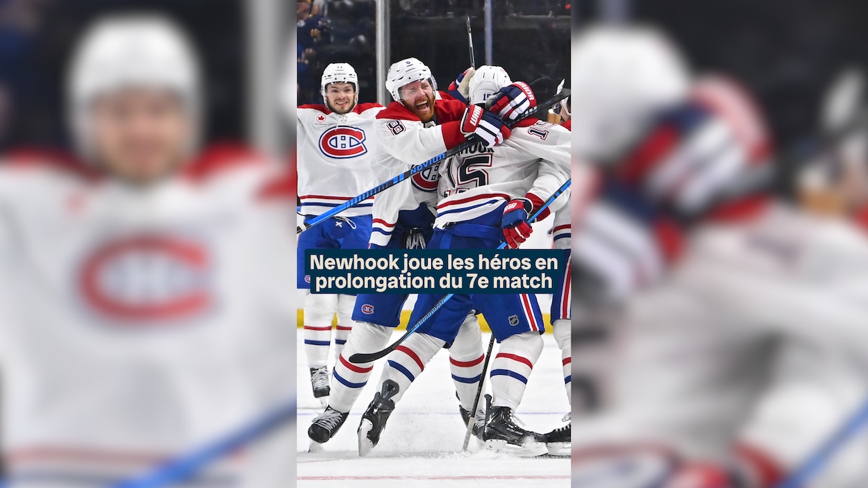 Alex Newhook donne la victoire au Canadien en prolongation