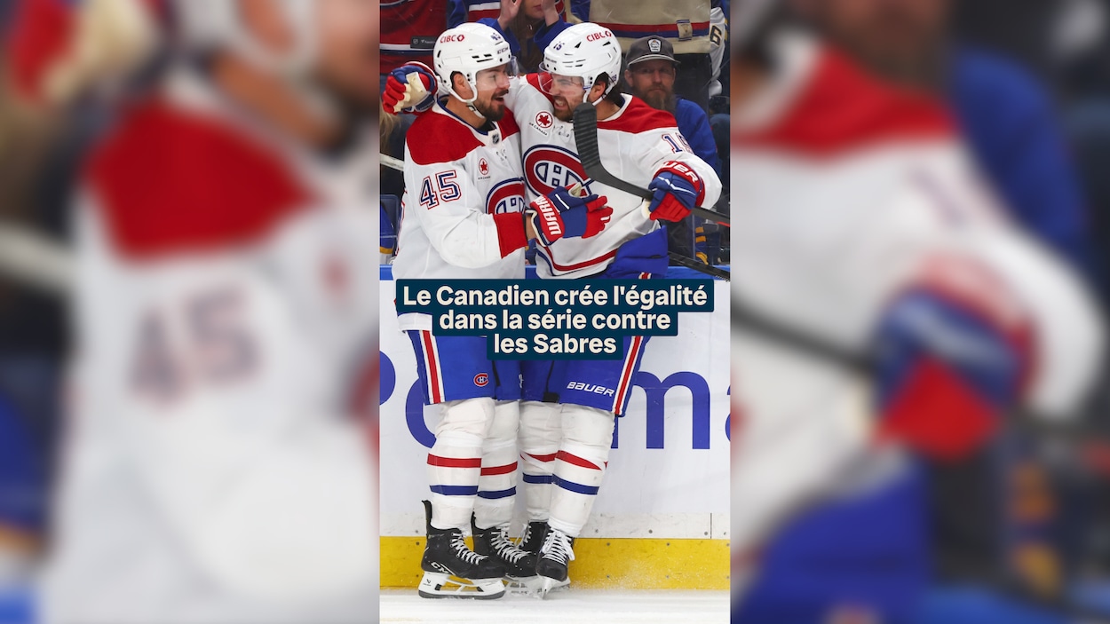Le Canadien remet les pendules à l'heure et crée l'égalité