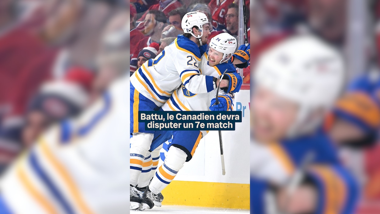 Il y aura un 7e match entre les Sabres et le Canadien