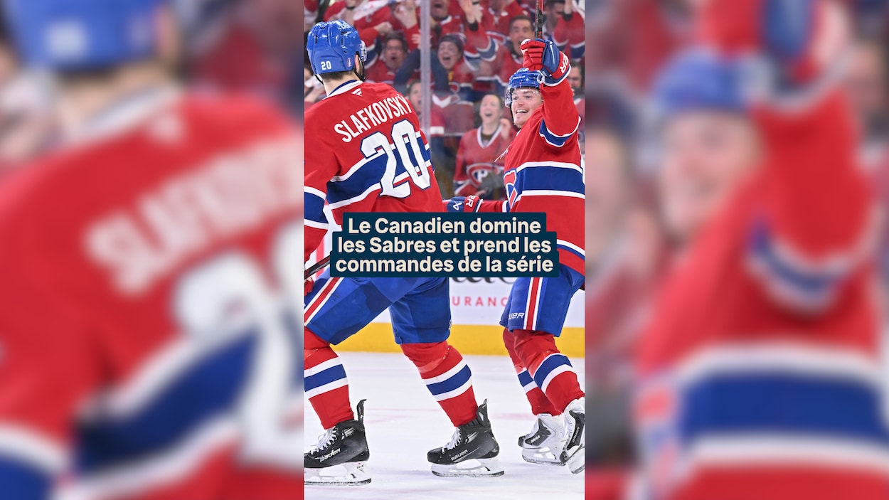 Le Canadien domine les Sabres et prend les commandes de la série