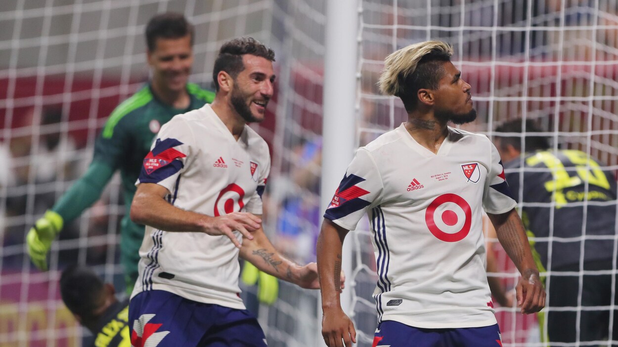 Ignacio Piatti (à gauche) et Josef Martinez