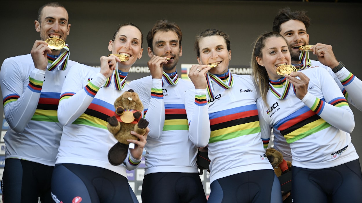 L’Italie remporte le relais mixte aux Championnats du monde à Montréal
