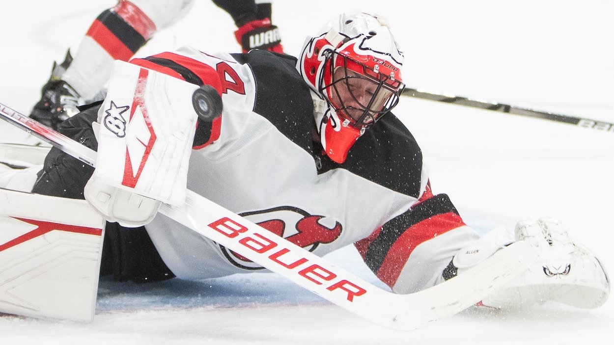 Jake Allen blanchit les Oilers RadioCanada