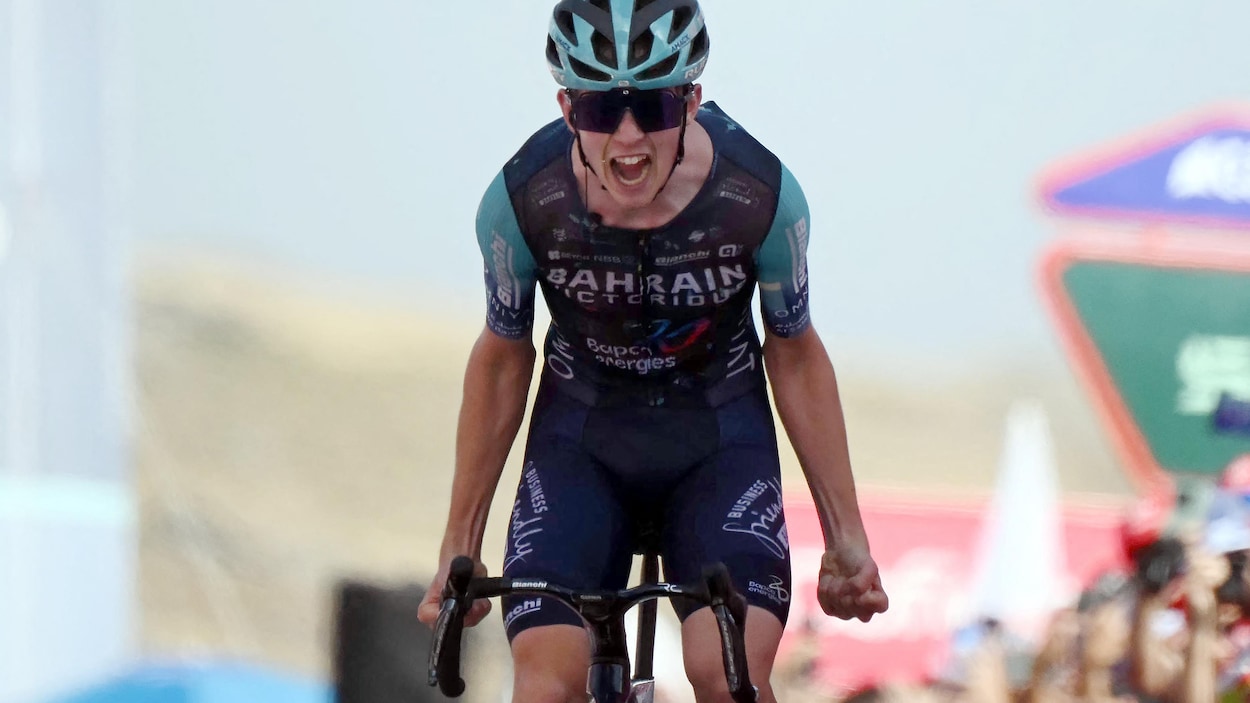 Le jeune Omrzel remporte la 12e étape du Tour d’Espagne