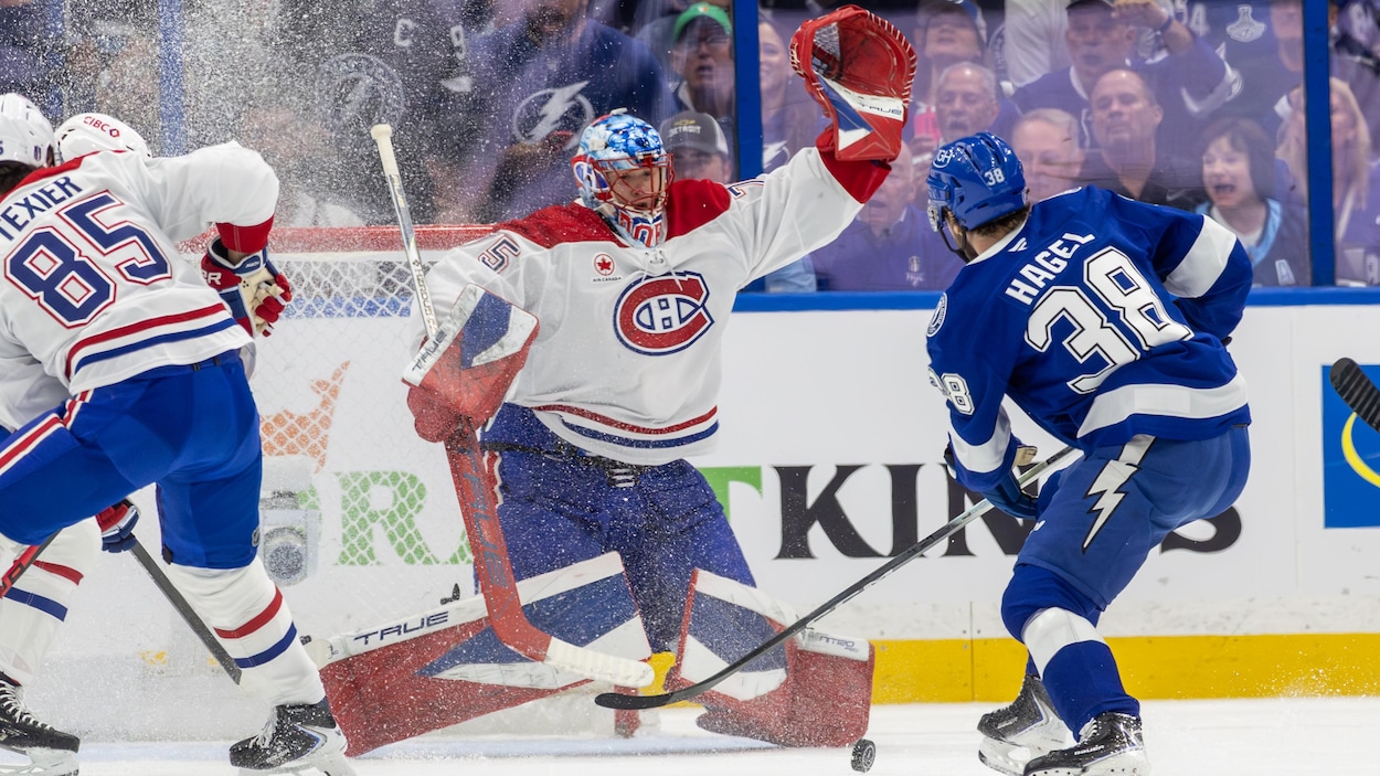 Dobes se dresse devant le Lightning, le Canadien à une victoire du deuxième tour