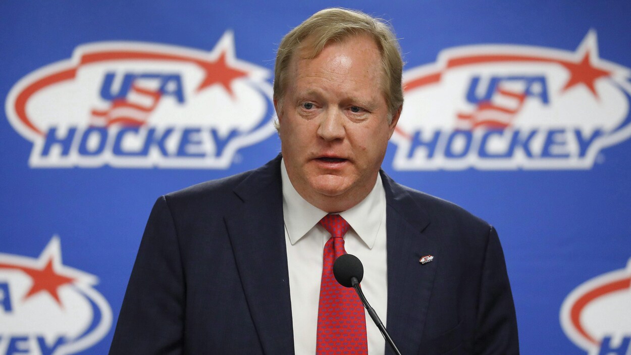 Jim Johannson en conférence de presse