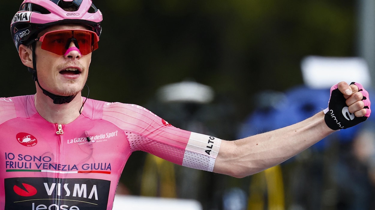 Tour d’Italie : Vingegaard accentue son avance en tête