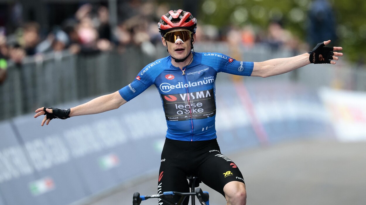 Jonas Vingegaard remporte sa deuxième étape au Tour d’Italie