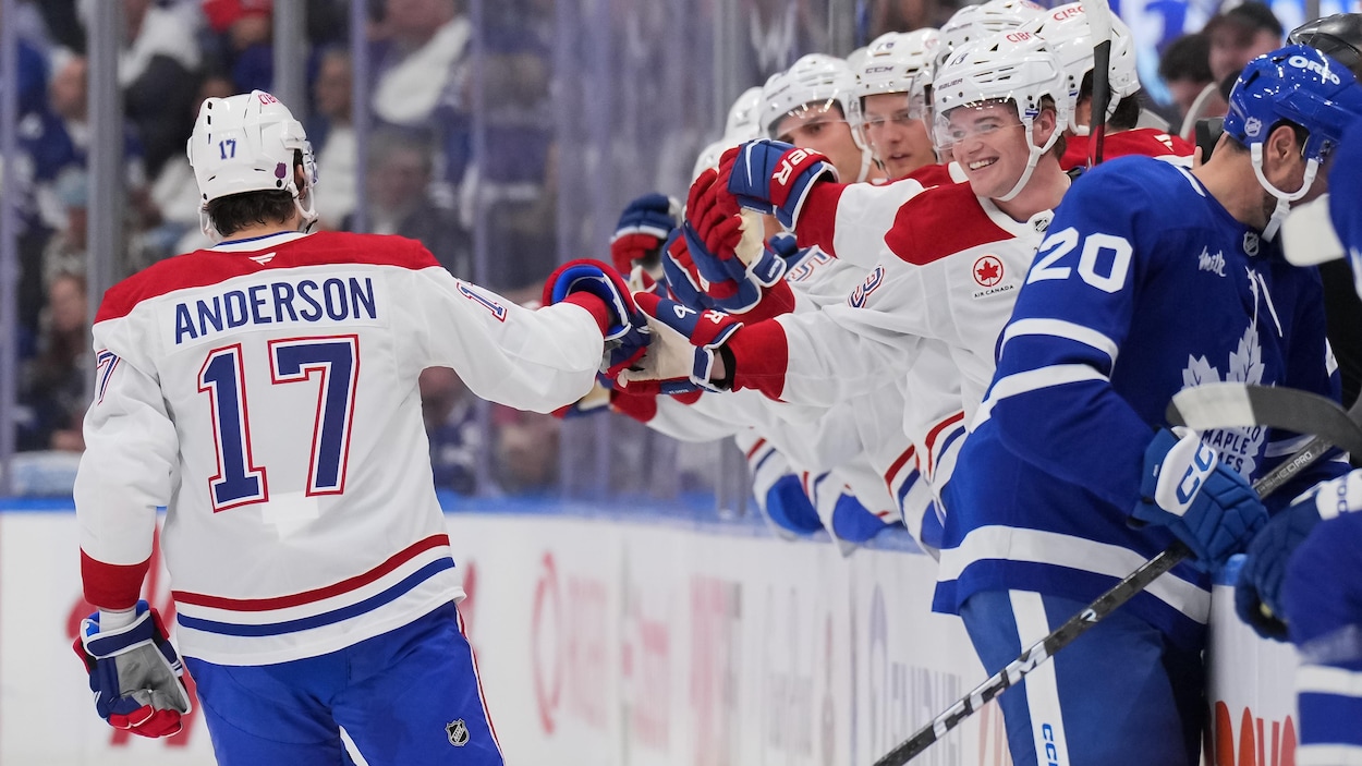 Le Canadien amorce sa saison avec une victoire face aux Maple Leafs
