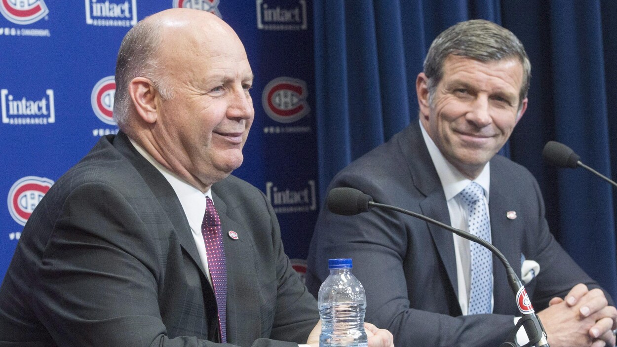 Claude Julien et Marc Bergevin